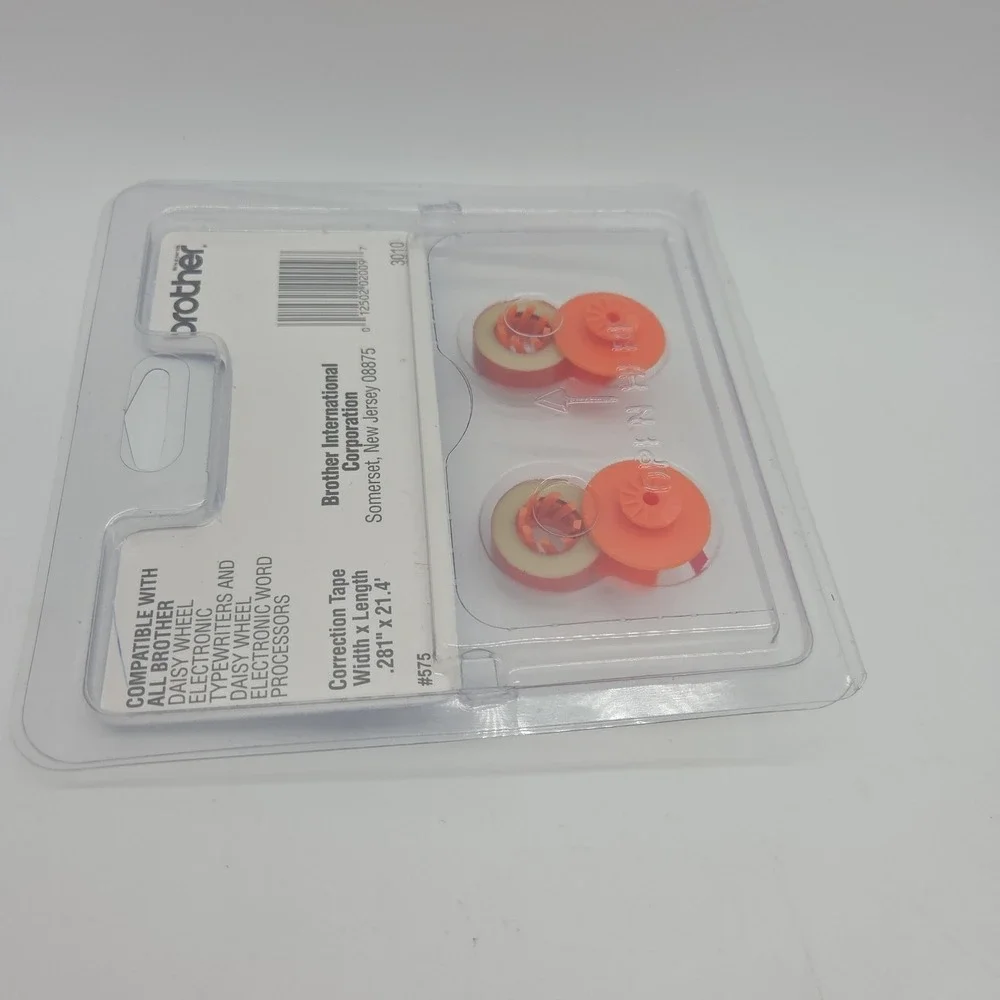 Brother 3010 Two Spool Lift-off Correction Tape 2 Pack BRT3010 Tapes Printer